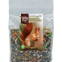 Hot Wildlife Egern Foderblanding 1,1 kg Vildfuglefoder & Hønseudstyr|Foder & Snack Til Gnavere & Kanin