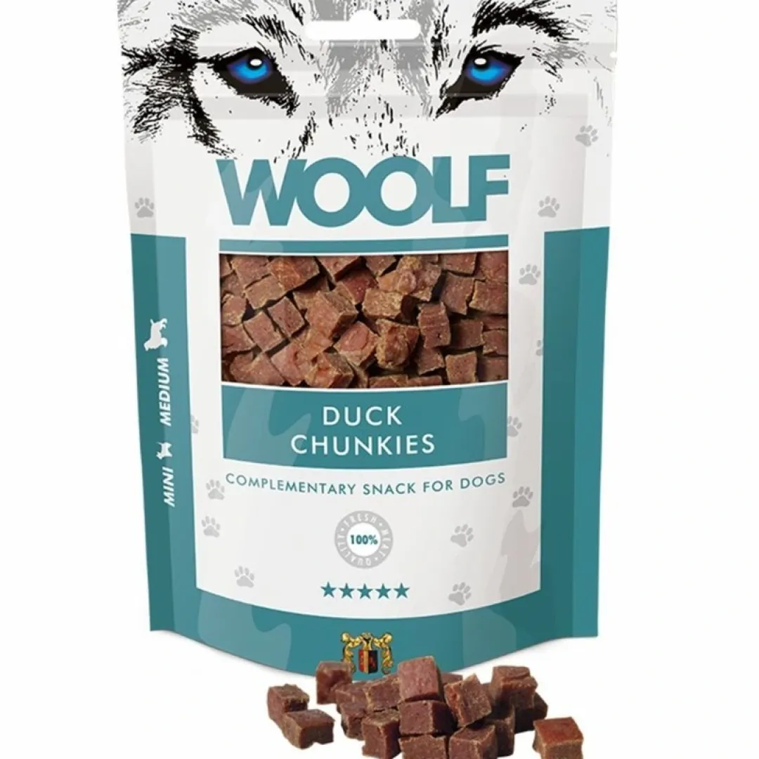 Woolf Hundesnack And Chunkies Snacks Til Hvalpe - Lækre Godbidder Til Træning Og Forkælelse|Hundeguf Og Tyggeben Til Hunde