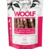 New Woolf Hundesnack And og Oksehud Twister Snacks Til Hvalpe - Lækre Godbidder Til Træning Og Forkælelse|Hundeguf Og Tyggeben Til Hunde