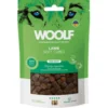 Clearance Woolf Hundesnack Bløde Terninger med Lam - monoprotein 100 g Snacks Til Hvalpe - Lækre Godbidder Til Træning Og Forkælelse|Hundeguf Og Tyggeben Til Hunde