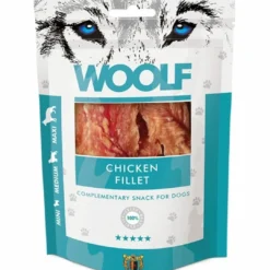 Outlet Woolf Hundesnack Kyllingefilet Snacks Til Hvalpe - Lækre Godbidder Til Træning Og Forkælelse|Hundeguf Og Tyggeben Til Hunde