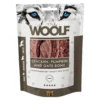 Best Woolf Hundesnack Kylling, Græskar og Havre Ben Snacks Til Hvalpe - Lækre Godbidder Til Træning Og Forkælelse|Hundeguf Og Tyggeben Til Hunde