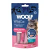 Outlet Woolf Wildcat Cream 5 stk - Flydende kattegodbid med and og laks Kattefoder & Snacks|Killingesnacks - Sunde Godbidder Til Killinger