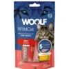 Hot Woolf Wildcat Cream 5 stk - Lækker cremet snack med oksekød og rejeolie til katte Kattefoder & Snacks|Killingesnacks - Sunde Godbidder Til Killinger