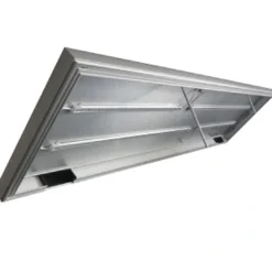 Best 80x40 cm 128 L Sort Alu lampe med 1 række LED Akvarielamper