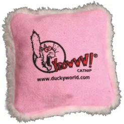 Yeowww Catnip pude lyserød til kat 6,5x6,5 cm Kattelegetøj