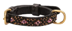 Clearance Zinj Faraja Pink halsbånd Micro - håndlavet hundehalsbånd Hvalpehalsbånd - Bløde Og Sikre Halsbånd Med Perfekt Pasform Til Din Hvalp|Hundehalsbånd Med Stil - Komfort Og Sikkerhed Til Din Hund