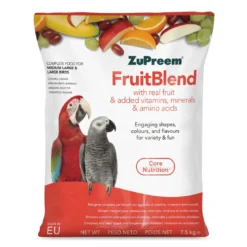 New Fruitblend Papegøje 7,5 kg Fuglefoder